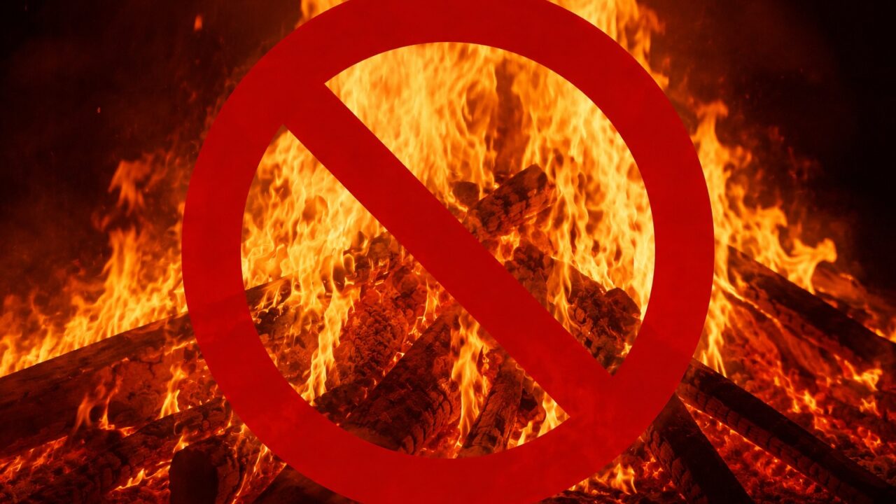 Amorebieta también apaga la hoguera de San Juan por el calor extremo