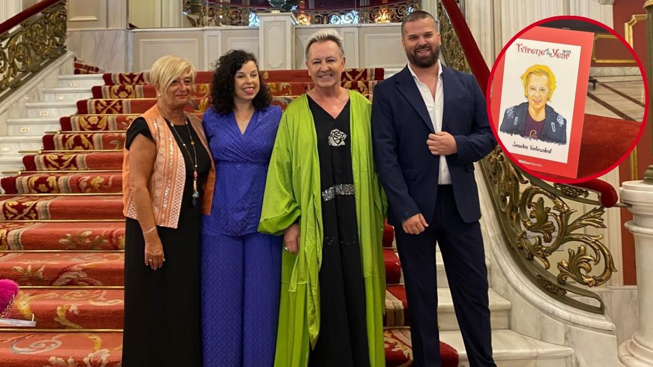 Joseba Solozabal recibe el premio Txirene of The Year 2025 en el Teatro Arriaga