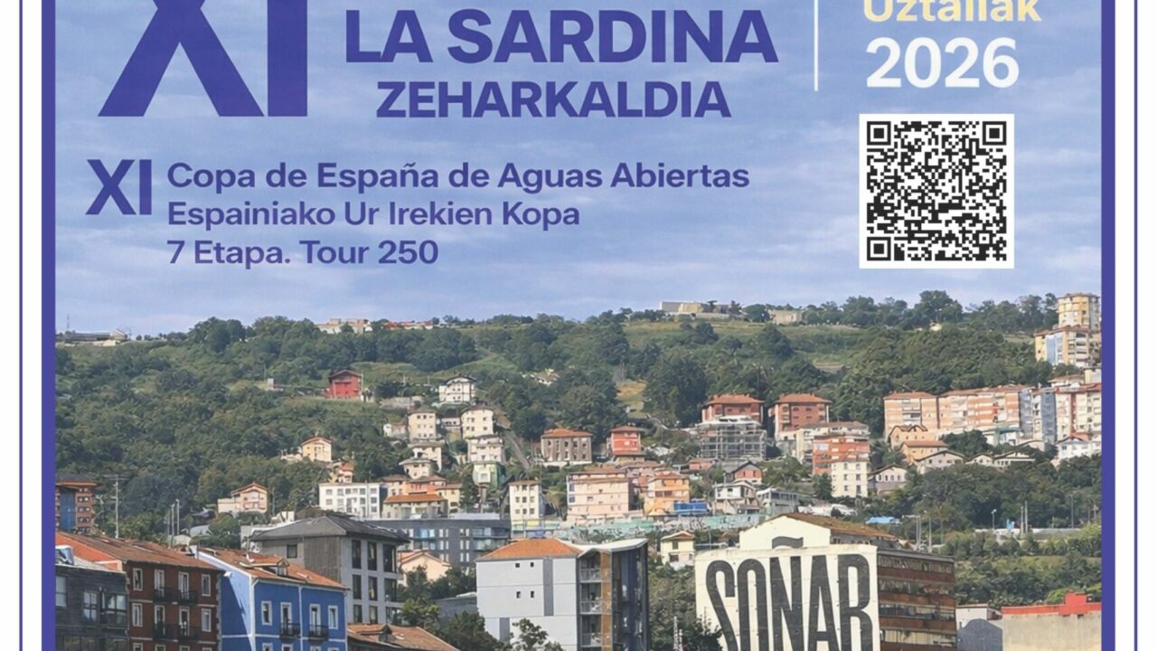La Travesía de La Sardina regresa a la Ría de Bilbao: más de 300 nadadores desafiarán el recorrido hasta Santurtzi