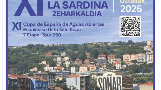 La Travesía de La Sardina regresa a la Ría de Bilbao: más de 300 nadadores desafiarán el recorrido hasta Santurtzi