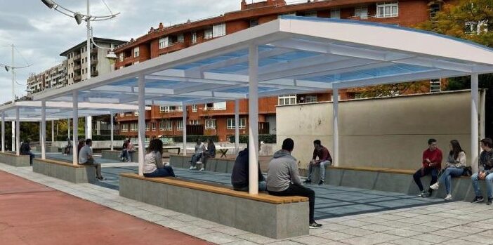 Así será la renovación de la plaza María Josefa Sancho de Guerra en el barrio bilbaíno de Ibarrekolanda