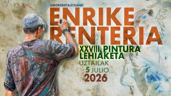 Amorebieta-Etxano celebrará la XXVIII edición del concurso de pintura Enrike Renteria