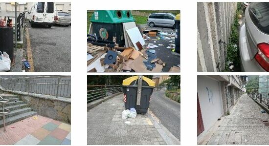 El Ayuntamiento de Bilbao achaca la suciedad en Otxarkoaga al incivismo y niega falta de barredoras