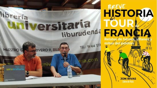 La historia del Tour según las historias de Jon Rivas: «Los periodistas ponían su épica a las crónicas de la época»