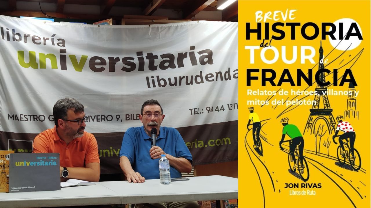 La historia del Tour según las historias de Jon Rivas: «Los periodistas ponían su épica a las crónicas de la época»