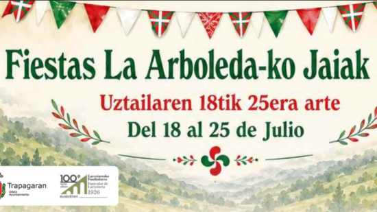 Fiestas de La Arboleda del 18 al 25 de julio: programa completo