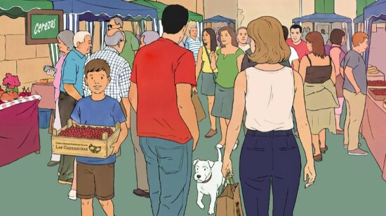La Feria de la Cereza del Valle de las Caderechas celebra su 20º aniversario con la mayor cosecha de su historia