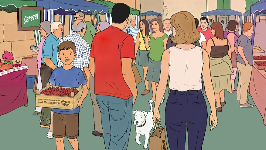 La Feria de la Cereza del Valle de las Caderechas celebra su 20º aniversario con la mayor cosecha de su historia