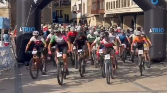Fallece un participante durante una prueba ciclista en Las Merindades