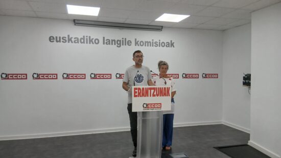 CCOO de Euskadi y CITE han tramitado alrededor de 300 expedientes de regularización en la primera fase