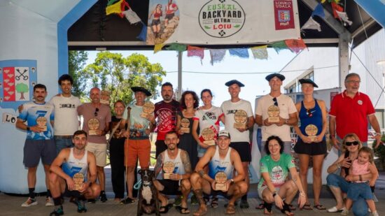 Ibon Gamboa y María Recondo, protagonistas de la II Euskal Backyard Ultra Loiu