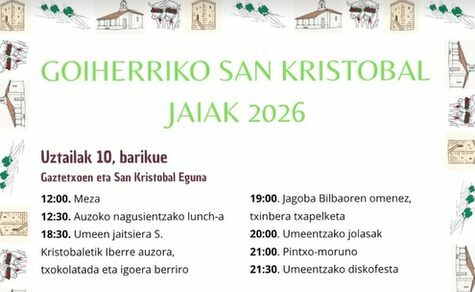 Fiestas de Goierri del 10 al 12 de julio: programa completo