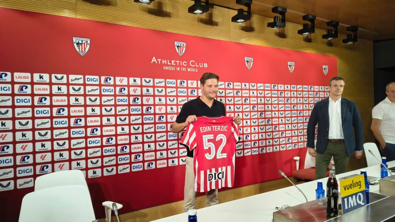 Edin Terzic explica por qué eligió al Athletic: «Quería formar parte de todo esto»
