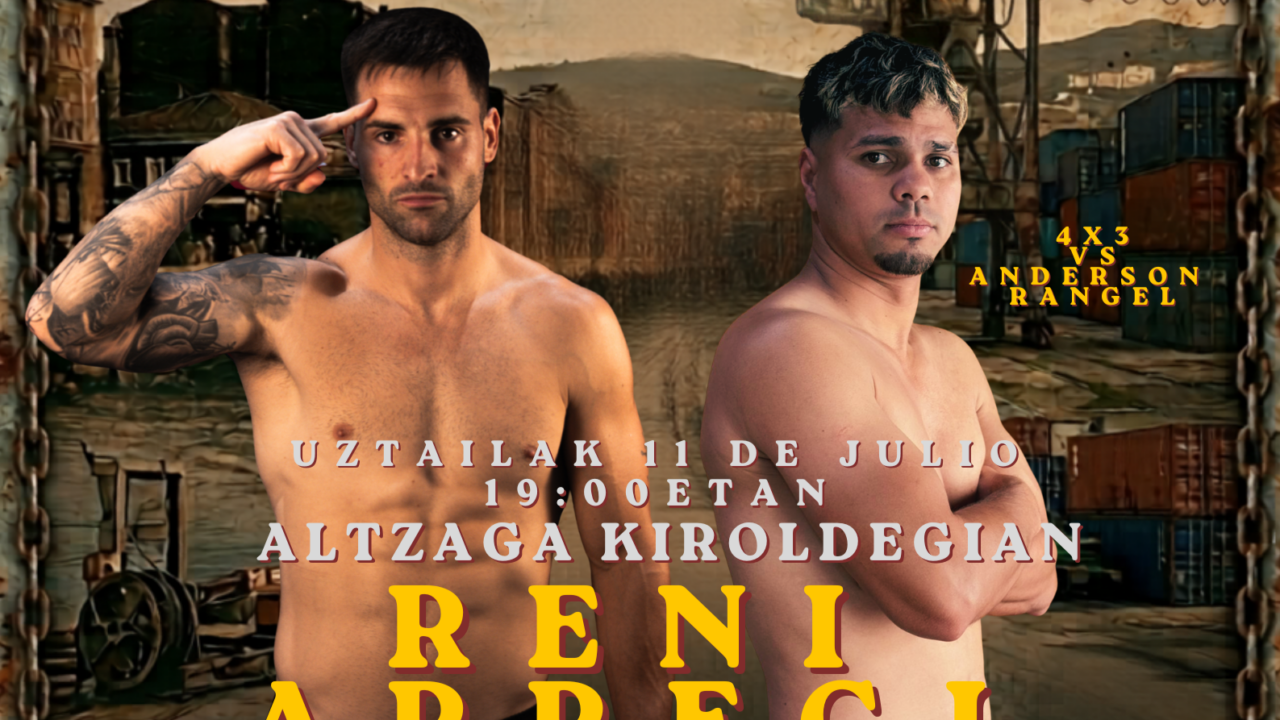 El debut profesional de Reni Arregi en el boxeo ya tiene cartelera completa