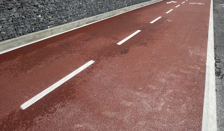 Cortes nocturnos y paso alternativo en la N-634 por las obras de la bizipista del Ibaizabal
