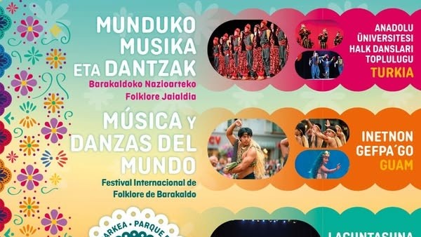 Grupos de Turquía, Guam y Barakaldo actuarán en una nueva edición del Festival Internacional de Folklore
