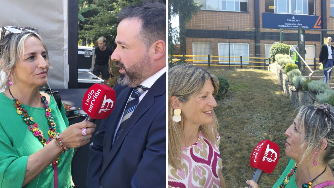 Las autoridades celebran la inversión de TeraPlast en Okondo: «Es un compañero de viaje excelente para Ayala»