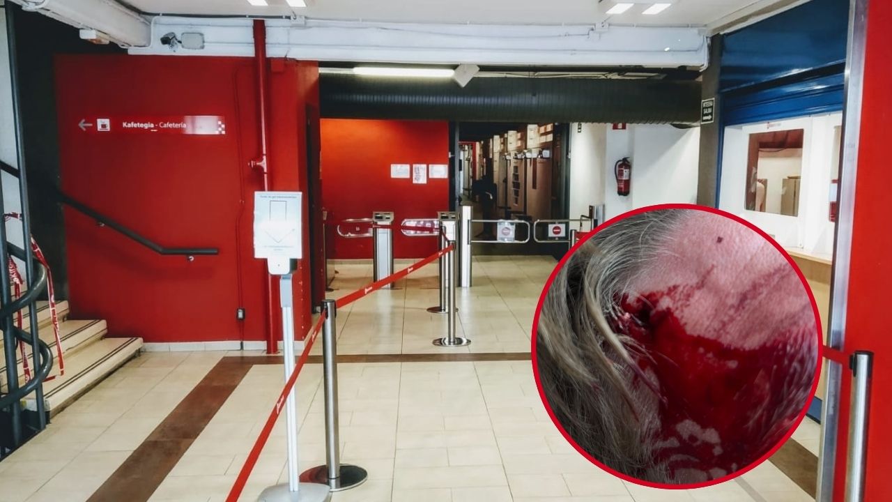 Brutal agresión a un socorrista del polideportivo de Txurdinaga: «Le esperaron a la salida para golpearle»
