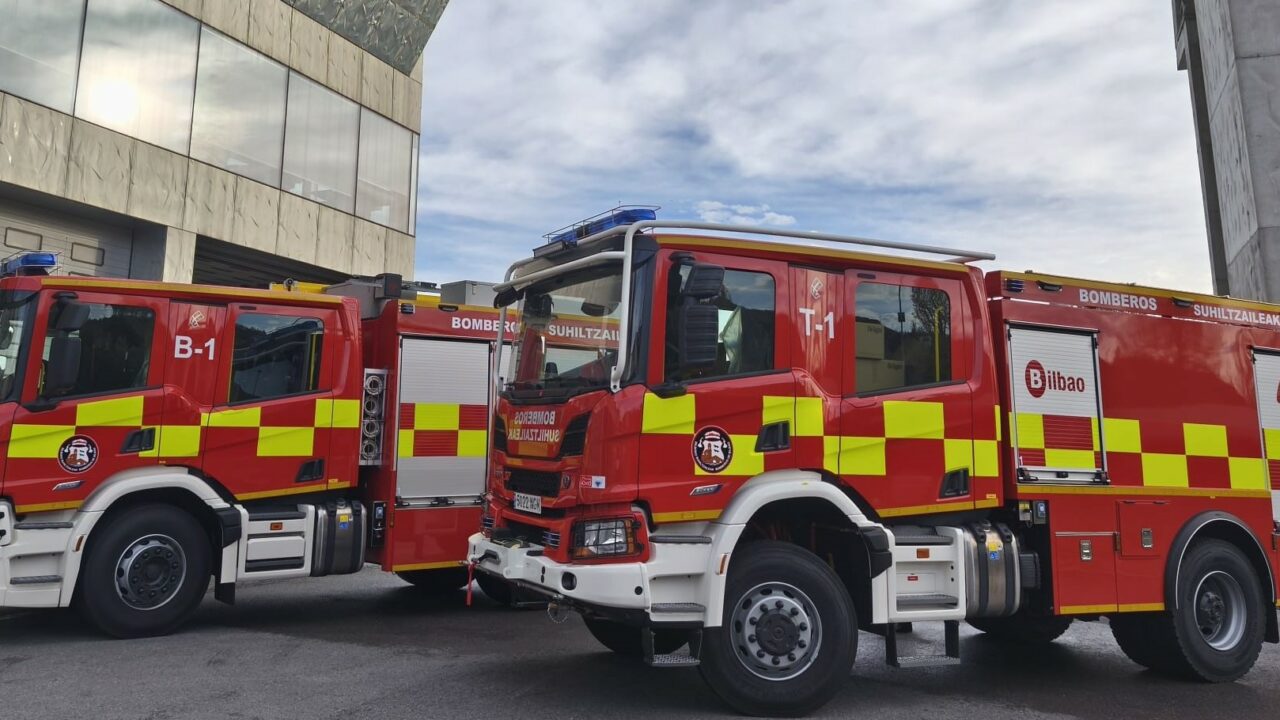 Bilbao colabora en la extinción de los incendios forestales que asolan Madrid y Ávila enviando diez efectivos