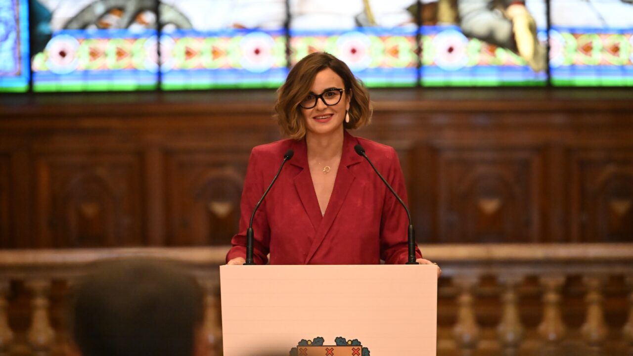 Elixabete Etxanobe pone en valor el peso del diálogo en la historia de Bizkaia: «Somos un pueblo que se da la palabra y resuelve pactando»