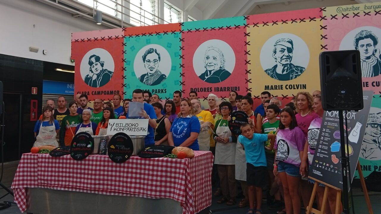 El Concurso Gastronómico de Bilboko Konpartsak vuelve a Bilbao con su 47ª edición