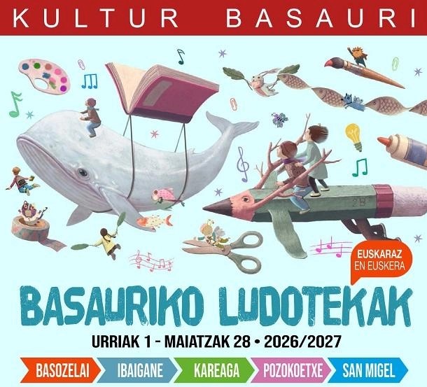 Basauri amplía sus ludotekas con una nueva oferta para niños de 7 a 10 años