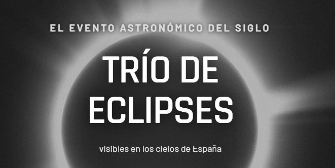 El Gobierno lanza un visor web para encontrar el mejor lugar donde ver el eclipse solar del 12 de agosto