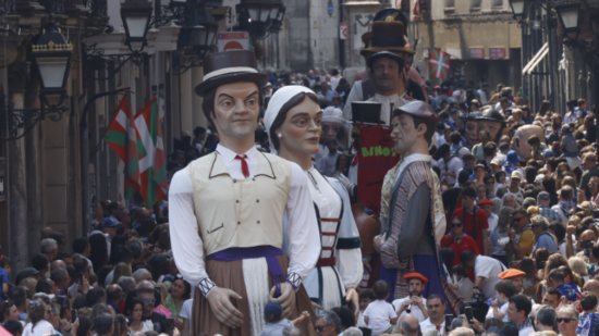 Así puedes acceder a todos los actos de la Aste Nagusia desde el móvil