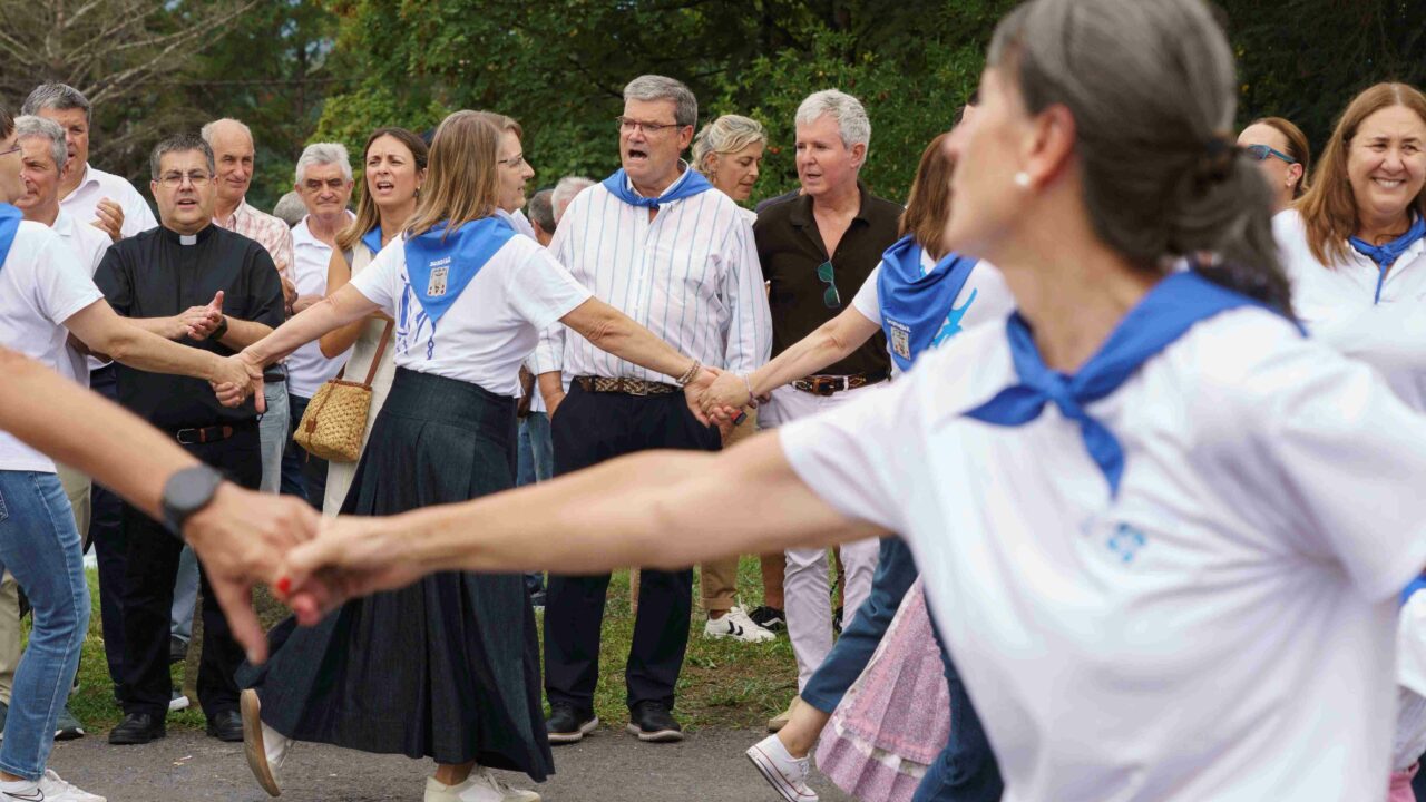 San Roque marca en Bilbao la cuenta atrás para el inicio de la Aste Nagusia