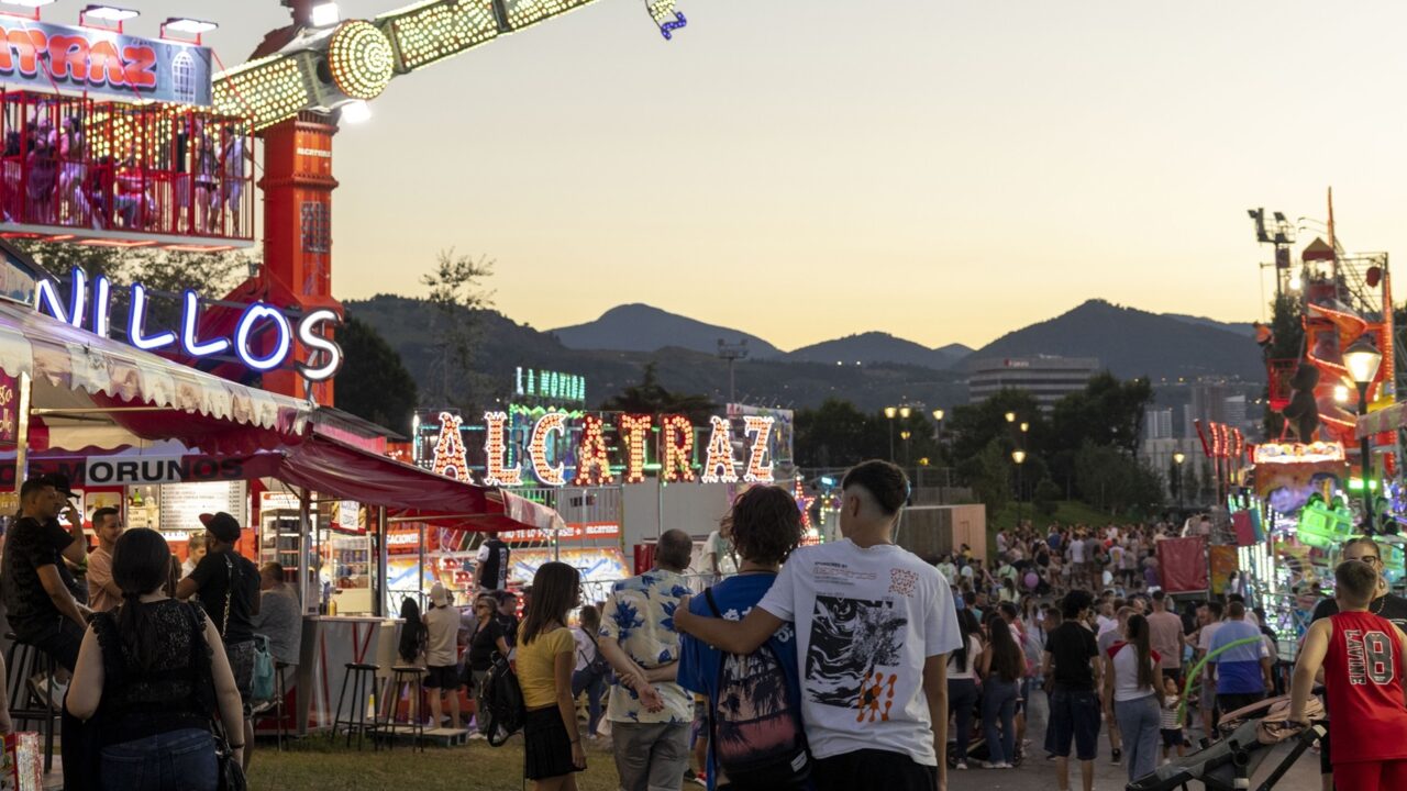 El 31 de agosto será el Día del Niño en las barracas de Aste Nagusia, con un 50% de descuento