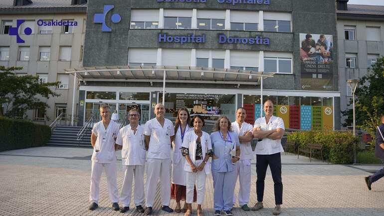 El Hospital Universitario de Donostia reconocido como centro acreditado en cirugía de cáncer de endometrio