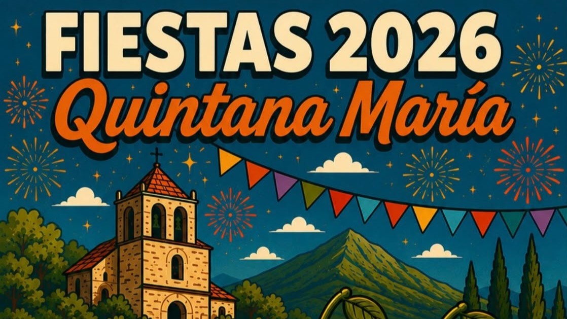 Fiestas de Quintana María 2026: programa completo del 20 al 29 de agosto de 2026