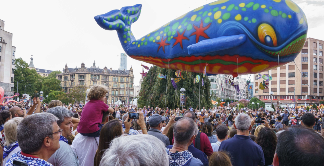 Bali volvió a sumergir a Bilbao al fondo marino