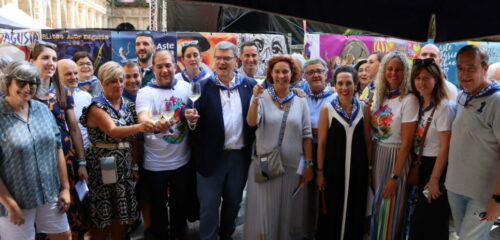 Interpretes de las obras de Aste Nagusia celebrarán el Txikiteo Nagusia por el Casco Viejo este jueves