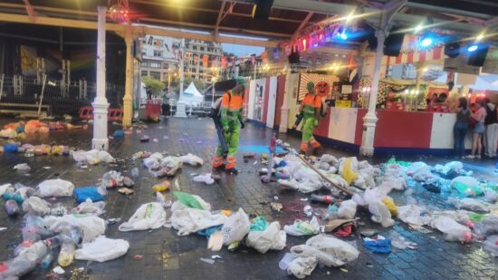 Cuando Bilbao despierta, la fiesta ya no se nota: no es magia
