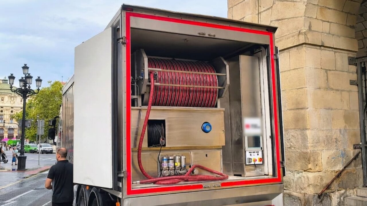 El innovador sistema de La Salve para ofrecer «cerveza de la mejor calidad posible» en las txosnas de Aste Nagusia