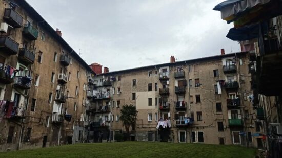 Sestao transforma el Grupo Vista Alegre: arrancan las obras para renovar todo el entorno