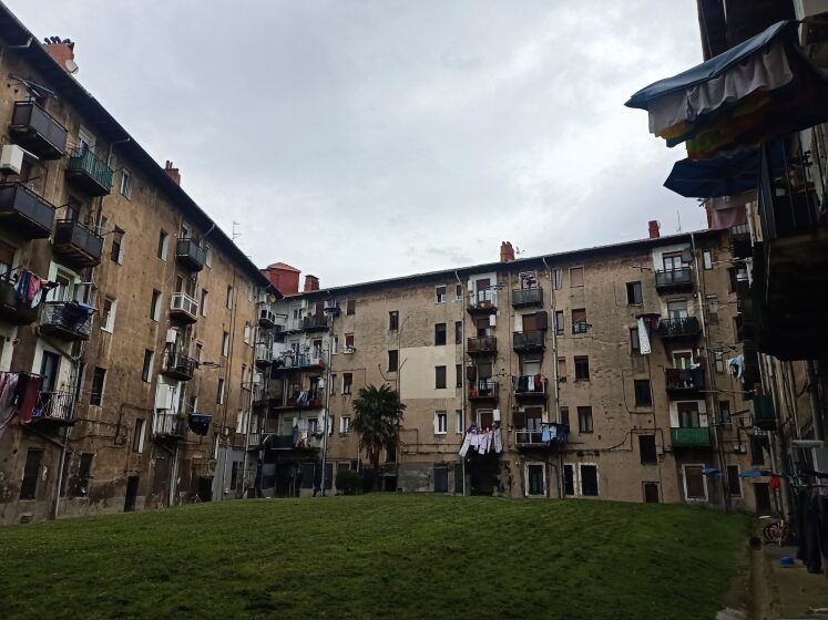 Sestao transforma el Grupo Vista Alegre: arrancan las obras para renovar todo el entorno