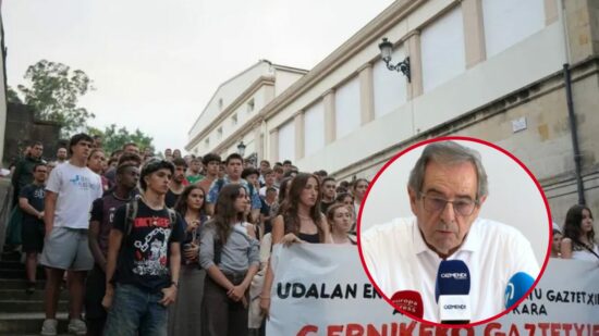 Gorroño eleva la presión sobre el Gaztetxe: habrá responsabilidades si se paralizan las obras de la biblioteca