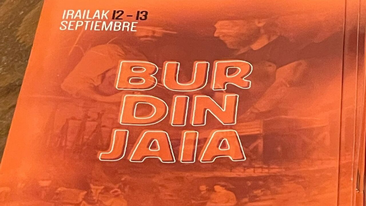 Gallarta celebra su XIV Burdin Jaia con música en directo, talleres y exhibiciones de fragua y herrería