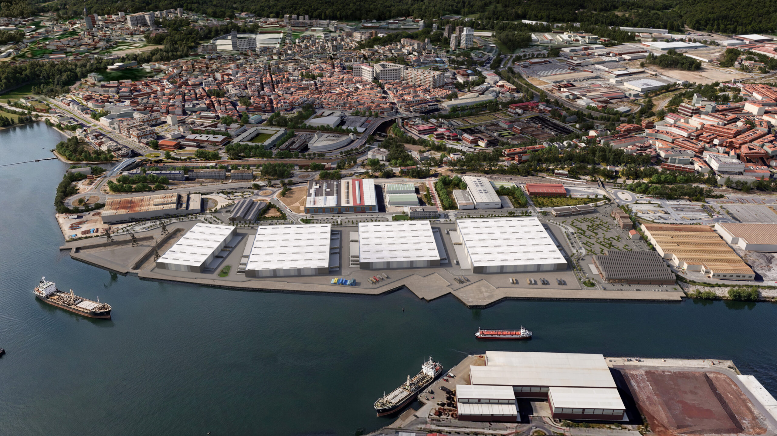Sestao aprueba el proyecto VGP Park La Naval que regenerará los terrenos del antiguo astillero