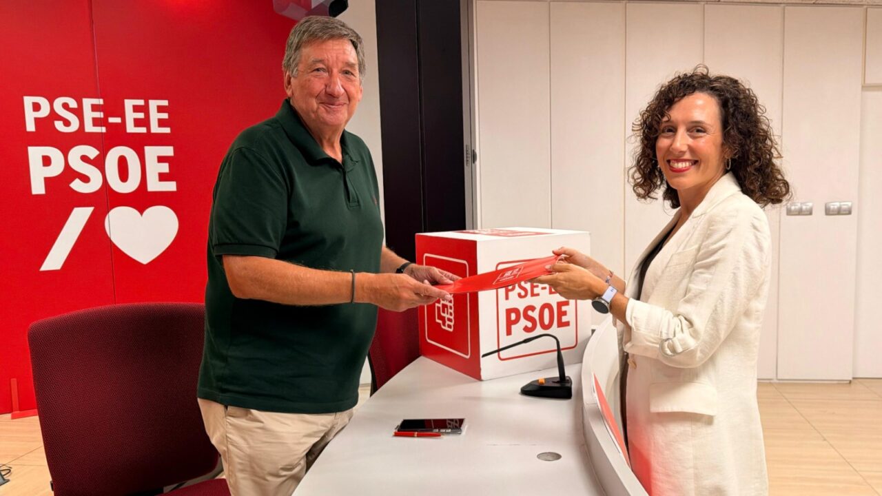 Nora Abete presenta su candidatura a la alcaldía de Bilbao
