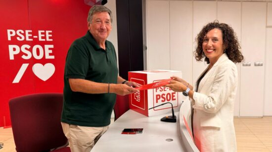 Nora Abete presenta su candidatura a la alcaldía de Bilbao