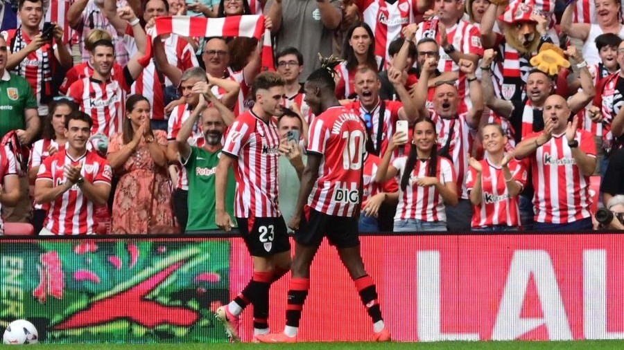 El Athletic vuelve a bailar al ritmo de los Williams, Navarro y Sancet