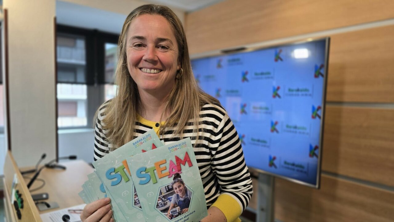 Barakaldo vuelve a impulsar la educación STEAM para despertar vocaciones científicas y tecnológicas en la infancia