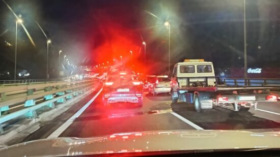 Mañana complicada con varios accidentes a primera hora en Bizkaia:  Sondika, Txorierri y Santo Domingo