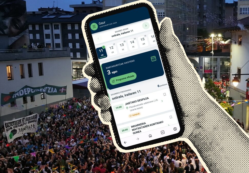 Galdakao estrena una app web para llevar todas las actividades de Santakurtzak en el móvil
