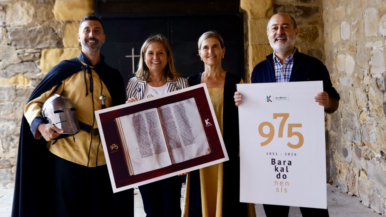 Barakaldo celebrará el 975 aniversario de su primera referencia documental escrita con una exposición y una feria medieval