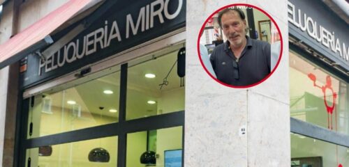 Felipe se jubila con el cariño de Santutxu: «He cortado el pelo a cuatro generaciones»