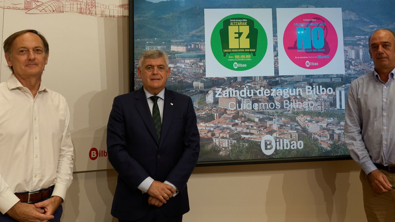 Bilbao mejorará la recogida de enseres con la campaña “Cuidemos Bilbao”